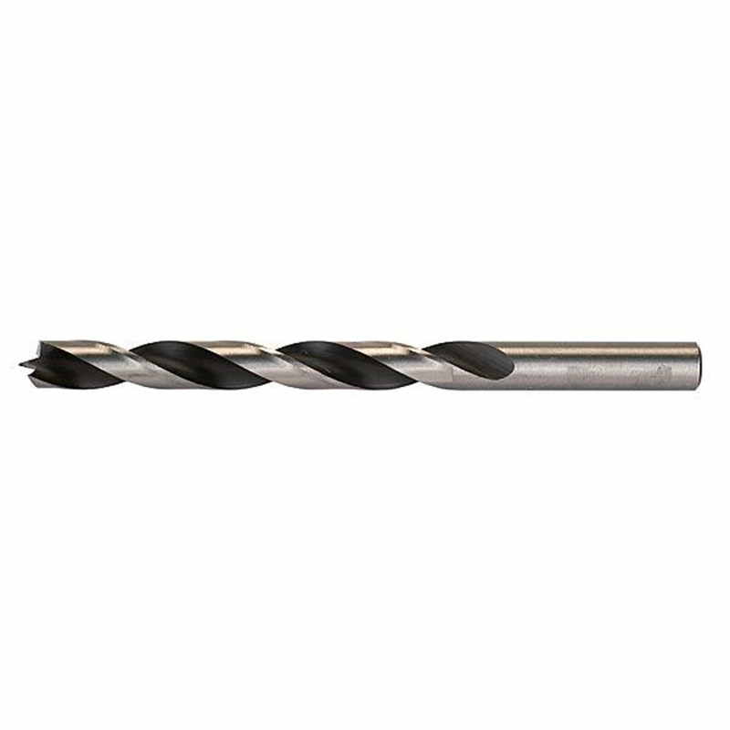 Chrome-Vanadium Steel Brad Point Drill Bit - Measurement System:Imperial - Size:3/8"
